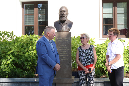 Odkritje kipa dr. Adolfa Obreze 19 Foto Ljubo Vukelič